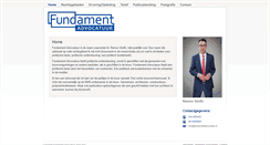 Desktop Screenshot of fundamentadvocatuur.nl